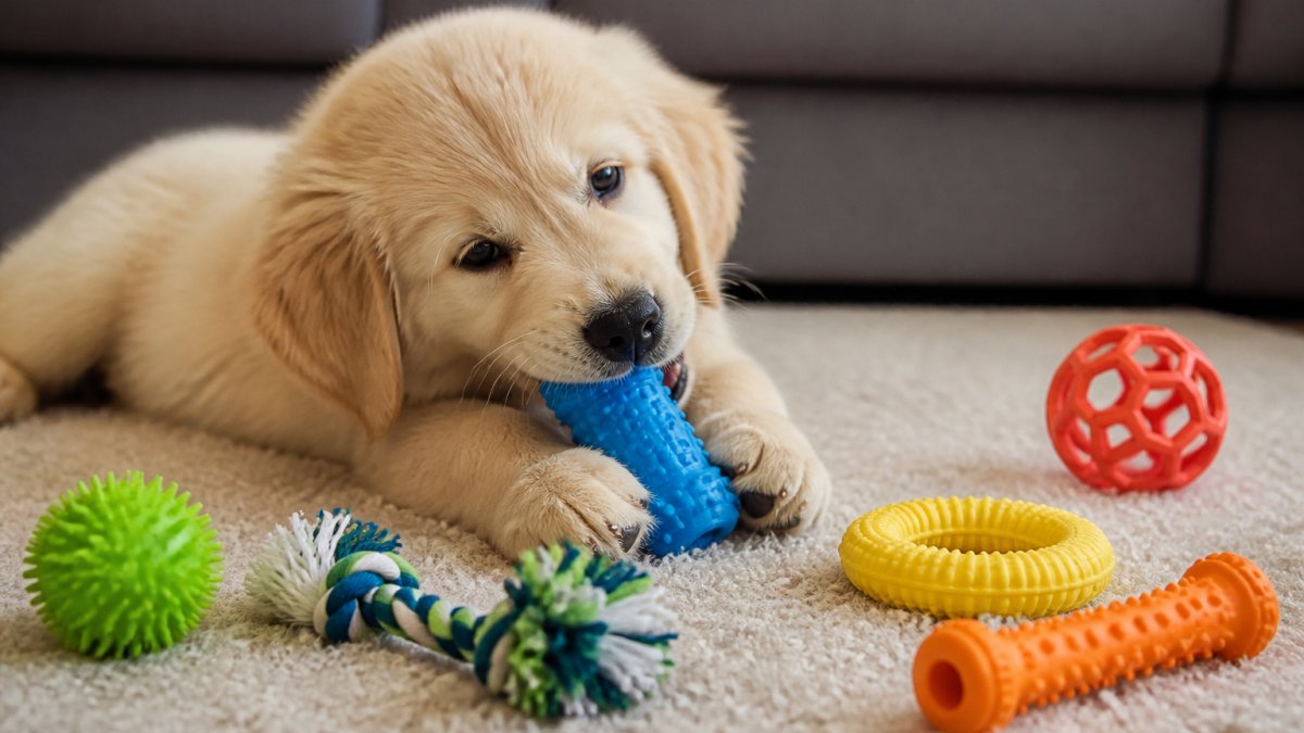 Best Durable Chew Toys for Teething Puppies