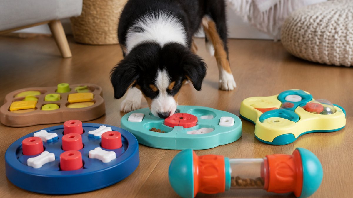 Best Interactive Puzzle Toys to Keep Puppies Busy