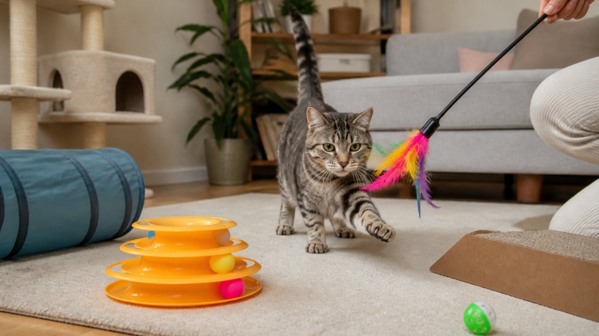 How to Keep Indoor Cats Active: 7 Essential Strategies