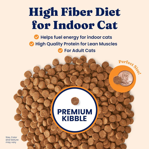 - Let’S Stay in - Grain-Free - Indoor Formula Dry Cat Food with Superfoods - Hairball Control - Protected Probiotic Blends - Holistic Food for Adult Cats
