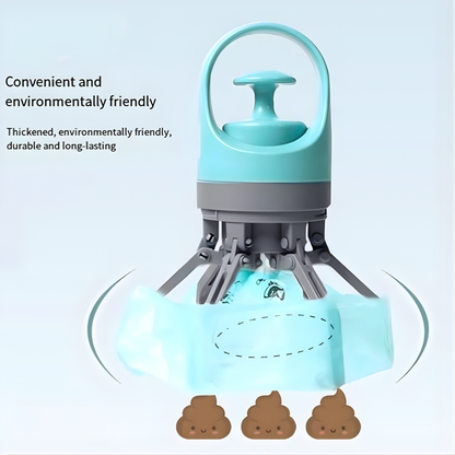 Portable Dog Pooper Scooper with Bags