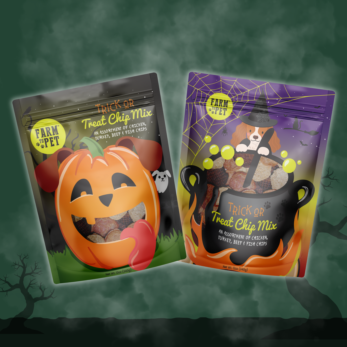 Treat Chip Mix Halloween Dog Treats
