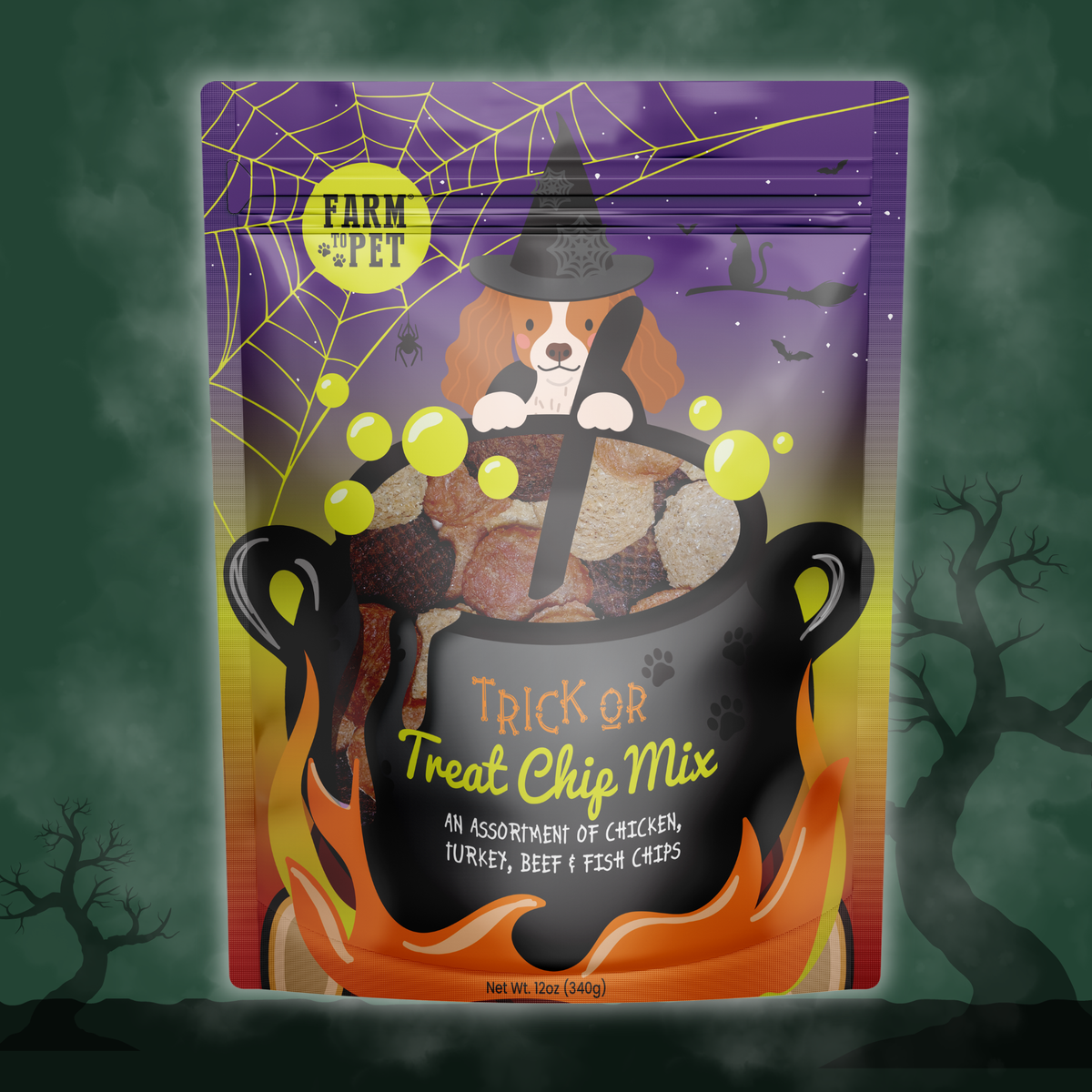Treat Chip Mix Halloween Dog Treats