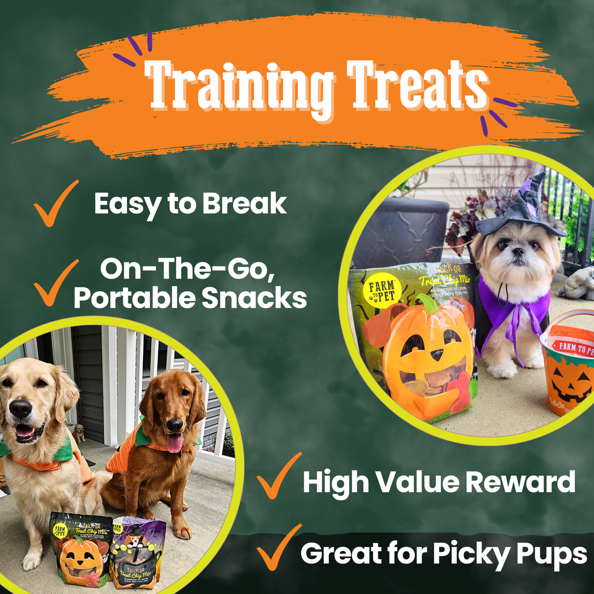 Treat Chip Mix Halloween Dog Treats