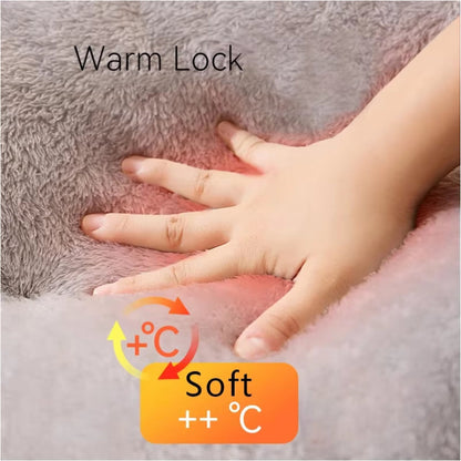 Warm Dog House Detachable Pet Sleeping Bed for Small Medium Dogs Cats Soft Non-Slip Dog Kennel Puppy Kitten Nest Pet Supplies